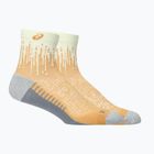 Șosete ASICS Performance Run Quarter oatmeal/feather grey/pepper