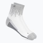 Șosete ASICS Performance Run Quarter brilliant white/silver reflective