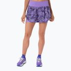 Pantaloni scurți de alergare pentru femei ASICS Road All Over Print amethyst