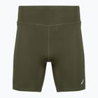 Pantaloni scurți de alergare pentru bărbați ASICS Core Sprinter dark olive