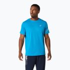 Tricou de alergare pentru bărbați ASICS Icon SS Aegean Blue/Cream