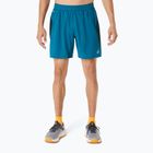Pantaloni scurți de alergare pentru bărbați ASICS Road 7IN tranquil teal/dark teal/yamabuki