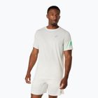Tricou de alergare pentru bărbați ASICS Icon SS cream/vital green