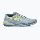 Încălțăminte de tenis pentru bărbați ASICS Gel-Resolution X grey blue/pistachio