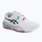 Încălțăminte de tenis pentru bărbați ASICS Gel-Resolution X white/aurora green