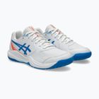 Încălțăminte de tenis pentru copii ASICS Gel-Dedicate 9 GS white/directoire blue