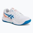 Încălțăminte de tenis pentru copii ASICS Gel-Dedicate 9 GS white/directoire blue