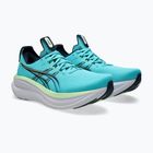 Încălțăminte de alergare pentru bărbați ASICS Gel-Nimbus 28 energy aqua/midnight