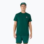 Tricou de tenis pentru bărbați ASICS Padel Court Graphic jewel green