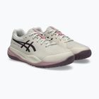 Încălțăminte de tenis pentru copii ASICS Gel-Resolution X GS soft oat/dark aubergine