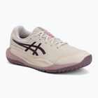 Încălțăminte de tenis pentru copii ASICS Gel-Resolution X GS soft oat/dark aubergine