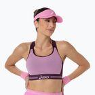 Sutien de antrenament ASICS Game Compression Bra Dark Aubergine/Bubblegum