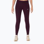 Colanți de alergare pentru femei ASICS Nagino Run dark aubergine