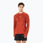 Longsleeve de alergare pentru bărbați ASICS Road Seamless Top singed red
