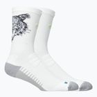 Șosete ASICS Performance Run Crew brilliant white/illuminate yellow/f.eal