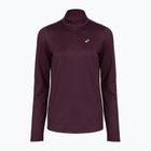 Longsleeve de alergare pentru femei ASICS Core 1/2 Zip Winter Top dark aubergine