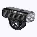 Lezyne Macro Drive 1400+ Lampă de bicicletă față negru satinat pentru biciclete