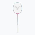Rachetă de badminton VICTOR DriveX 6SP QM fluorescent rose-red/light blue