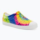 Pantofi de sport pentru copii Native Jefferson Print Shell white/shell white/neon multi tie dye