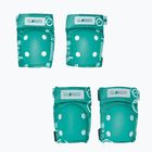 Set de apărători pentru copii Globber Toddler emerald green/shapes