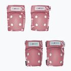 Set de apărători pentru copii Globber Toddler deep pastel pink/shapes