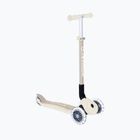 Trotinetă cu trei roți pentru copii Globber Junior Primo Foldable Lights Eco coconut