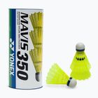 Fluturași de badminton YONEX Mavis 350 Y 3 szt. yellow