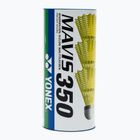 Fluturași de badminton YONEX Mavis 350 Y 3 szt. yellow