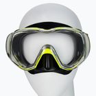 Mască de înot TUSA Tri-Quest Fd Mask, galben, M-3001