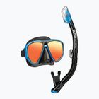 TUSA Mască + Snorkel Set de scufundări POWERVIEW negru UC 2425 MQB