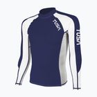 Bluză cu mânecă lungă pentru înot bărbați TUSA Navy blue rashguard