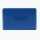 Cub pentru yoga Myga Foam Block do jogi navy