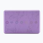Cub pentru yoga Myga Foam Block purple