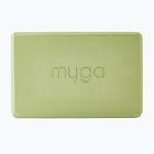 Cub pentru yoga Myga Foam Block green