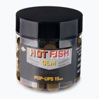 Dynamite Baits Hot Fish & GLM Pop Up 15mm maro crap bile de flotor maro ADY041013