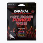 Cordă pentru squash Karakal Hot Zone Power 125 11 m black