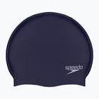 Speedo Plain Plain Flat Șapcă de înot din silicon albastru marin 68-70991