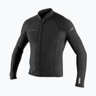 Geacă neopren pentru bărbați O'Neill Reactor-2 1.5 mm cu fermoar frontal negru/negru
