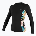 Longsleeve de înot pentru femei O'Neill Side Print Rash Guard black/mikah floral