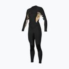 Spumă de înot pentru femei O'Neill Bahia 3/2 Back Zip Full black/mikah floral/black