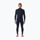 Costum de înot pentru bărbați O'Neill Hyperfreak Fire 4/3+ mm Back Zip Full black/black