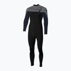 Costum de înot pentru bărbați O'Neill Epic 5/4 Chest Zip Full black/slate/smoke
