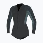 Costum de înot pentru femei O'Neill Bahia 2/1 mm Front Zip Short Spring tempered steel/shade