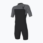 Costum de înot pentru bărbați O'Neill Hammer 2mm Chest Zip SS Spring IS6 tempered steel/smoke/smoke