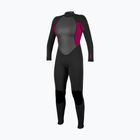 Costum de înot pentru femei O'Neill Reactor-2 3/2 Back Zip Full J18 black/punk pink