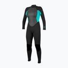 Costum de înot pentru femei O'Neill Reactor-2 3/2 mm Back Zip Full black/light aqua