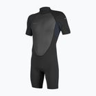 Costum de înot pentru copii O'Neill Youth Reactor-2 2mm Back Zip SS Spring black/slate