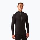 Bluză termoactivă pentru bărbați Surfanic Bodyfit Zip Neck black