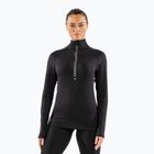 Longsleeve termoactiv pentru femei Surfanic Cozy Zip Neck black