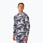 Bluză termică pentru bărbați Surfanic Bodyfit Limited Edition Crew Neck white out print